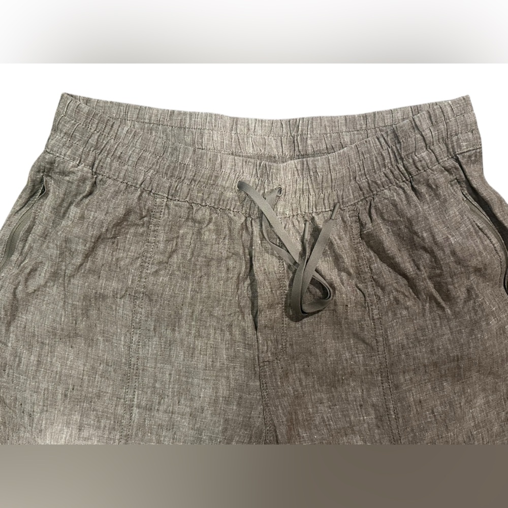 Athleta Tan Linen Pants - Picture 4 of 6
